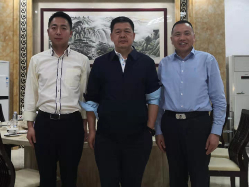 中紀(jì)委國(guó)際合作局郭松江局長(zhǎng)、人民日?qǐng)?bào)社馬海濤副總編親臨新望視察指導(dǎo)